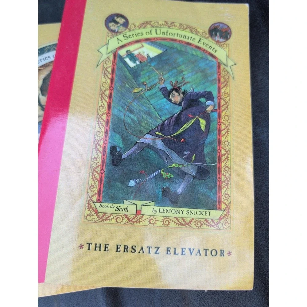 Snicket's A Series Of Unfortunate Events 2-10 Book Set Paperback Scholastic